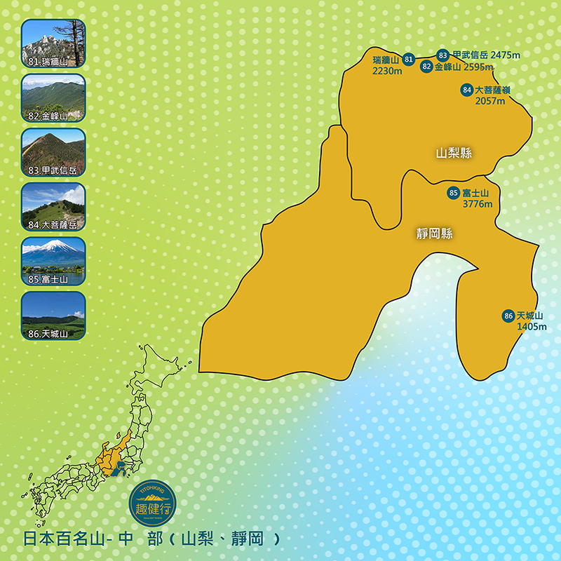 日本百名山48-62